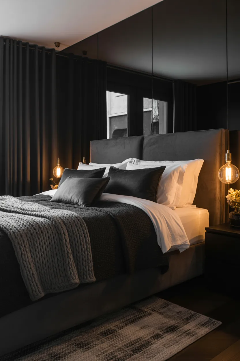 Black and White Bedroom Ideas