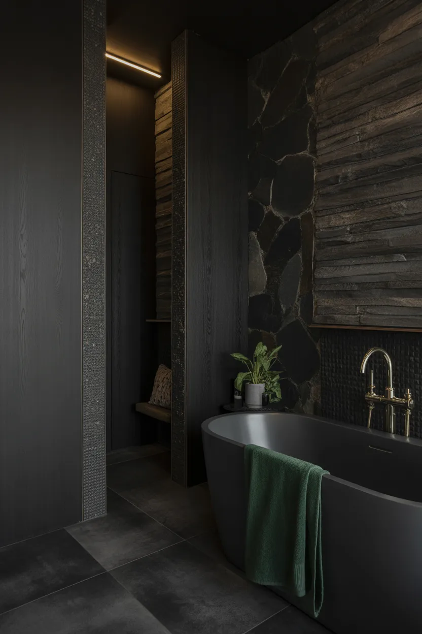 Dark Bathroom Ideas