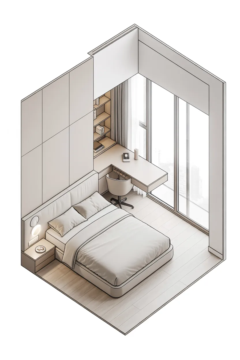 Small Bedroom Layout