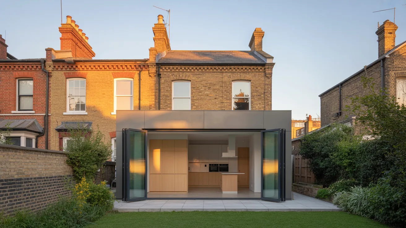 Adjacent London Victorian terraced houses — neighbour objections to planning permission