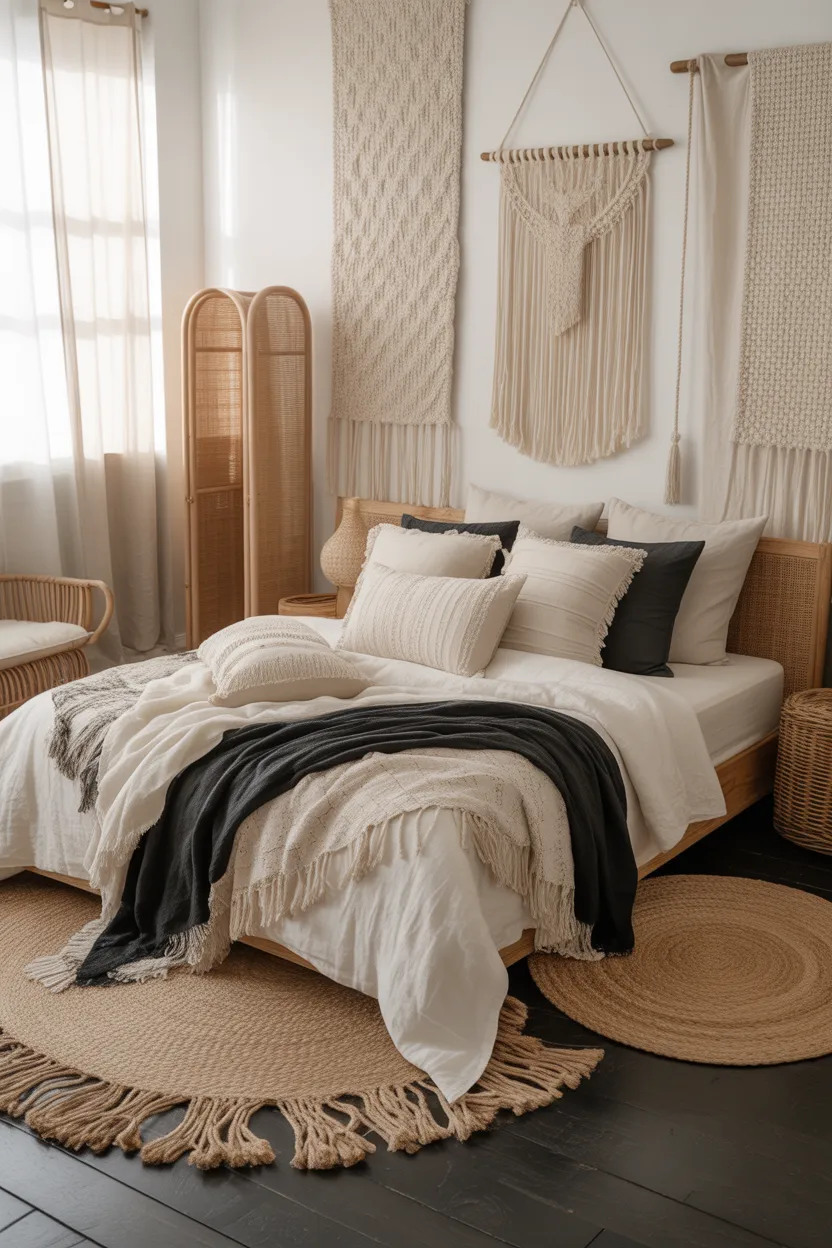 Black and White Bedroom Ideas