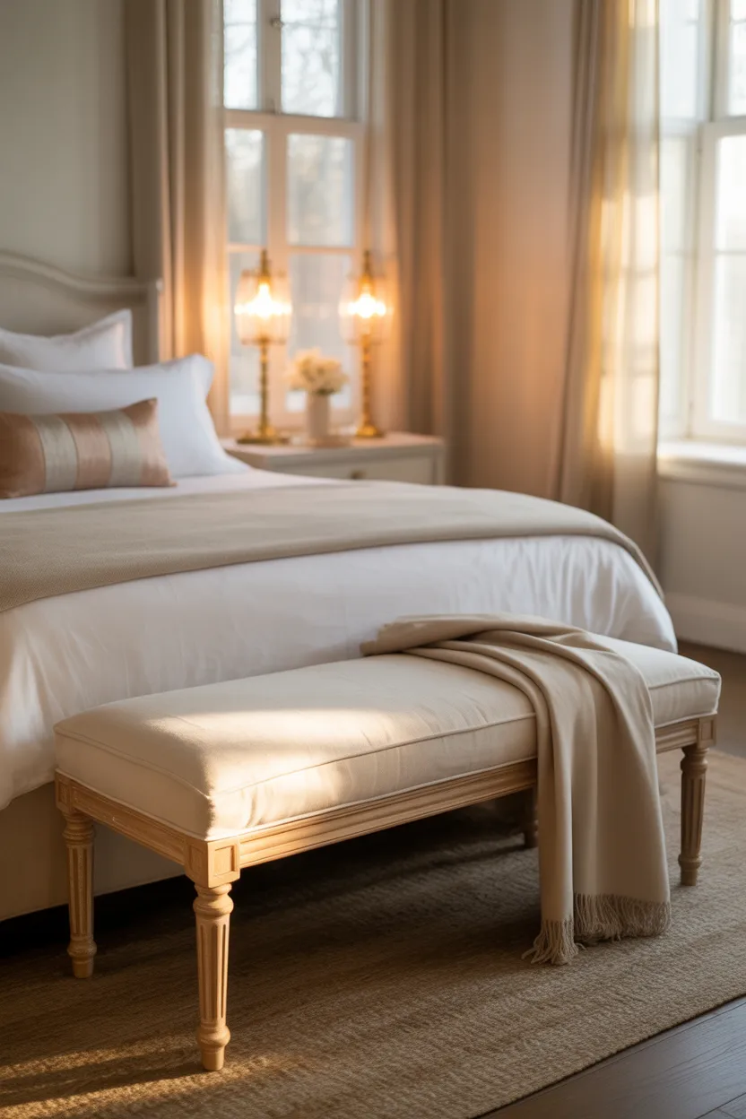 Bedroom Bench Ideas for a Stylish & Functional Space (2026)