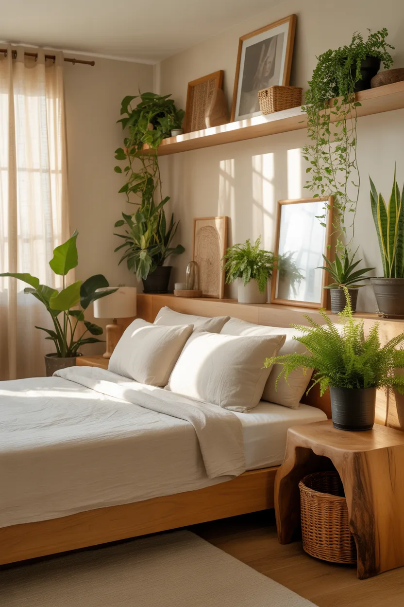 Earthy Minimalist Bedroom Ideas