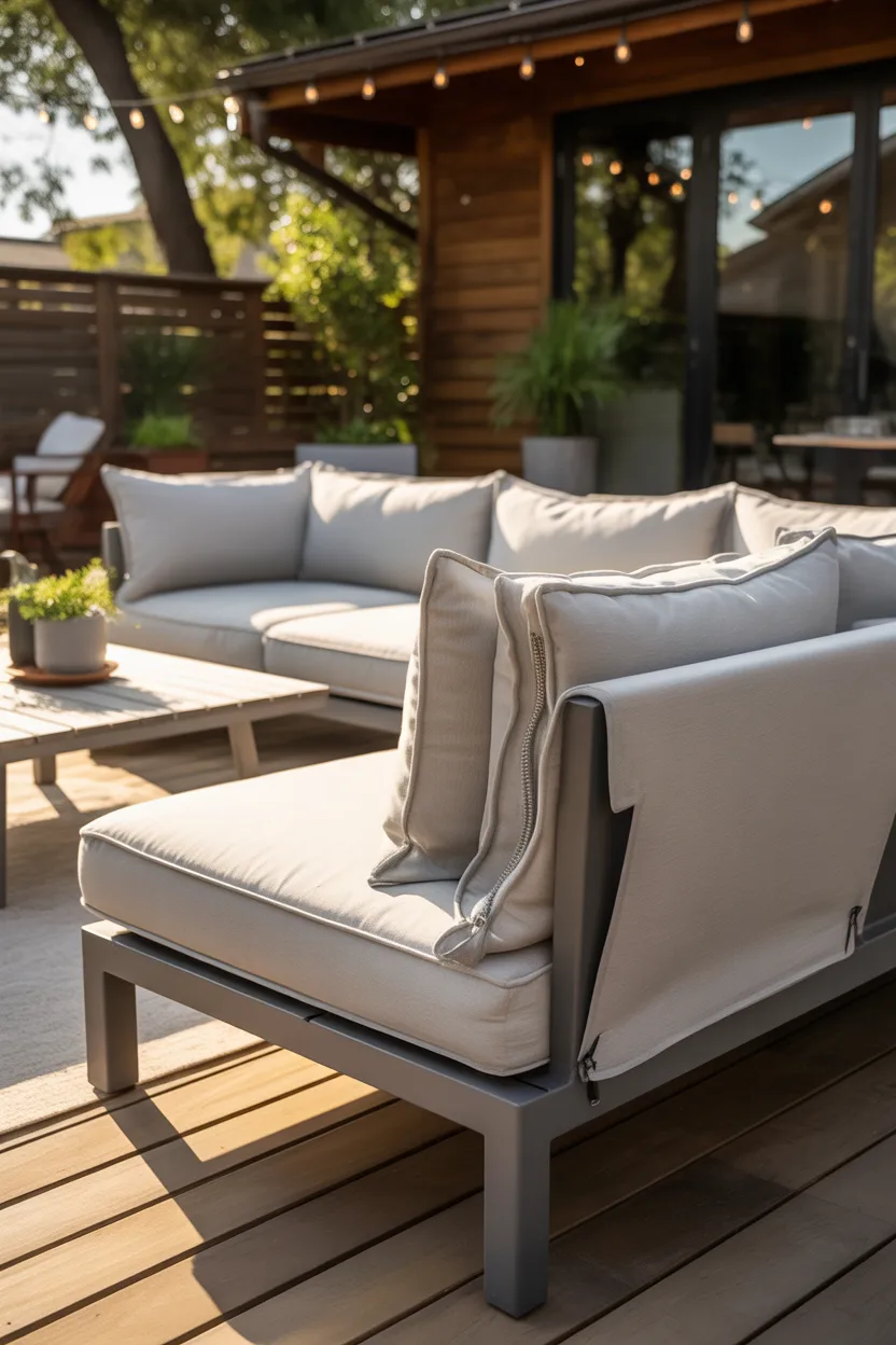 How to Protect an Outdoor Sofa from Rain