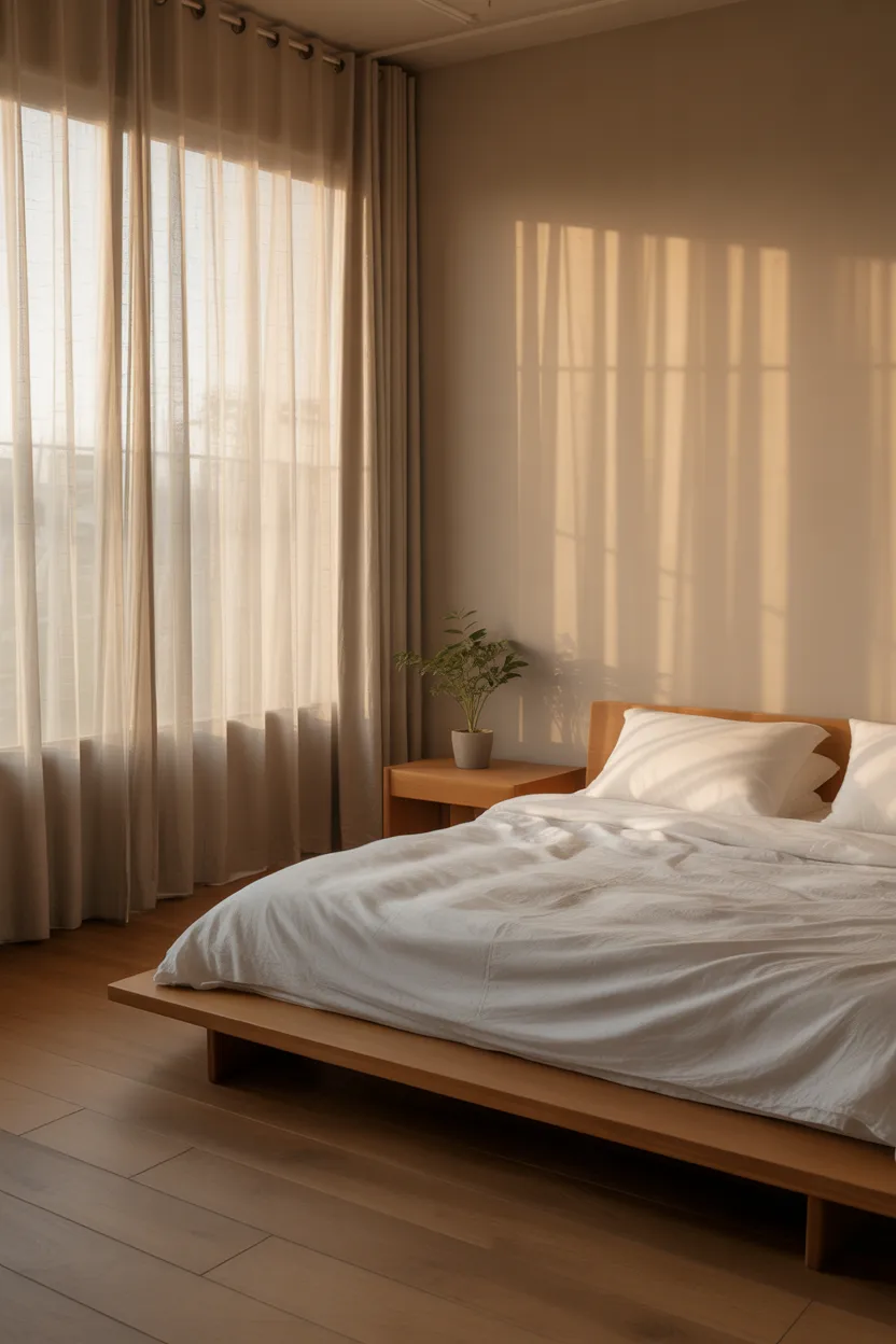 Japandi Bedroom Design Ideas
