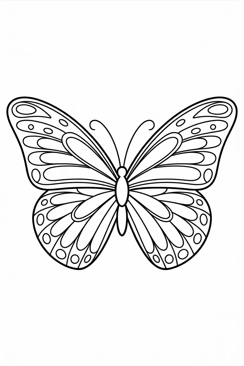 Butterfly coloring pages free printable