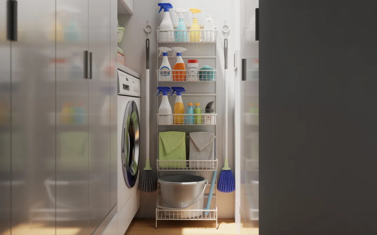 Slim Utility Rack