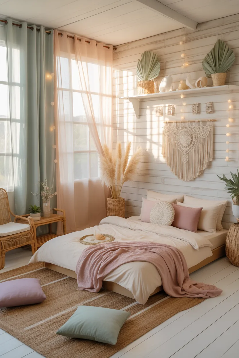 Japandi Bedroom Design Ideas