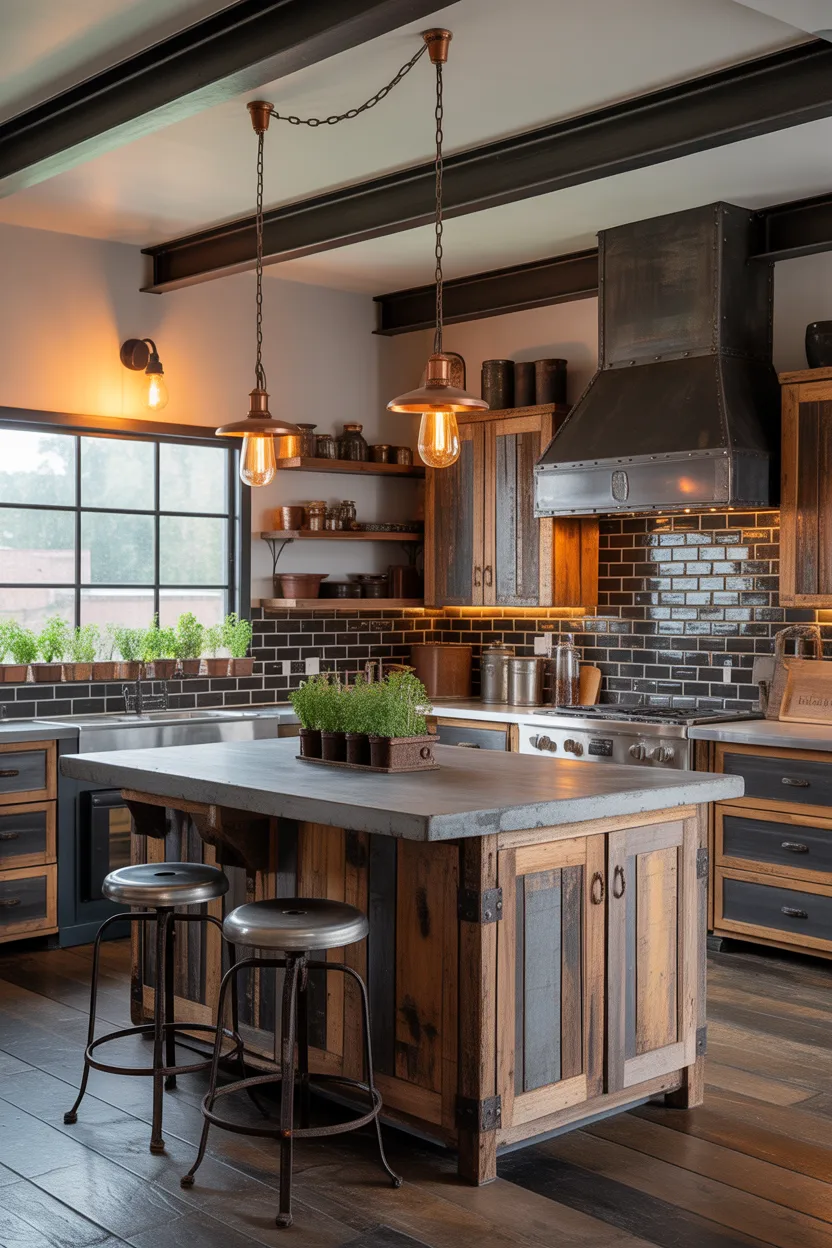 Moody Farmhouse Kitchen Ideas