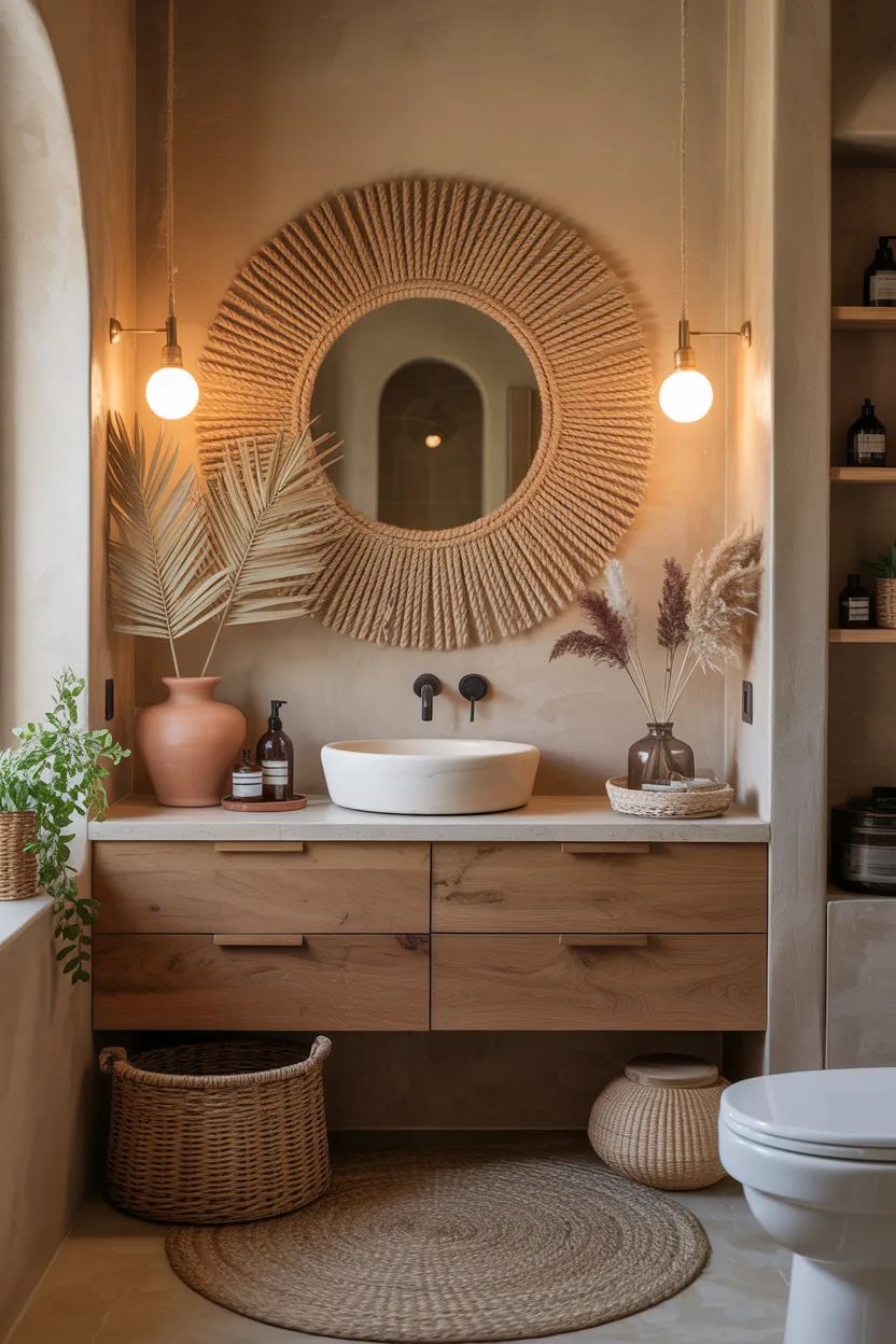 Boho Style Bathroom Ideas