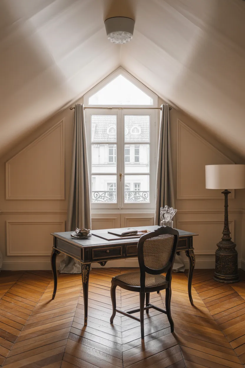 Attic Office Design Ideas