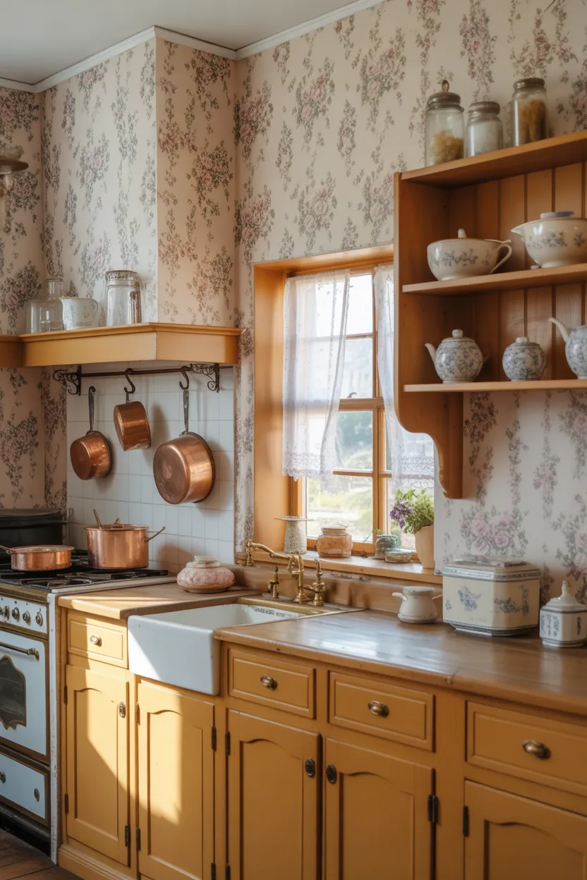 English Cottage Core Kitchen Decor Ideas