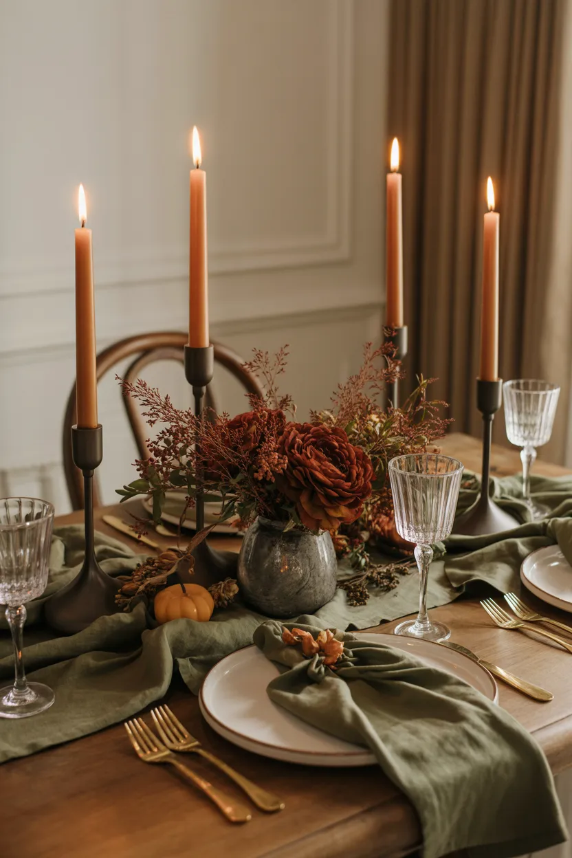 Thanksgiving Table Centerpiece Ideas