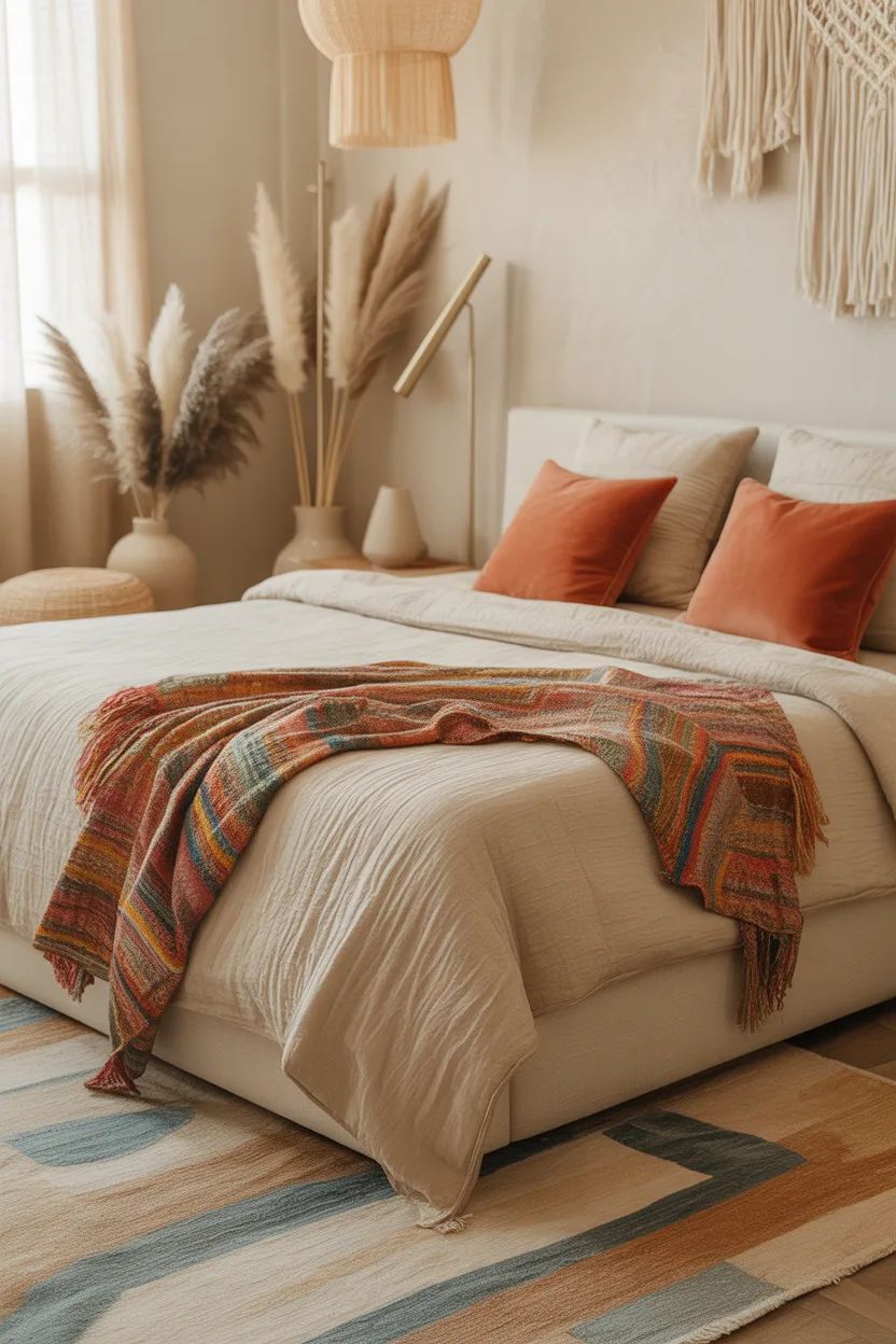 Boho Maximalist Bedroom Ideas