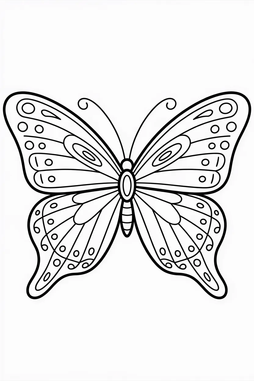 Butterfly coloring pages free printable