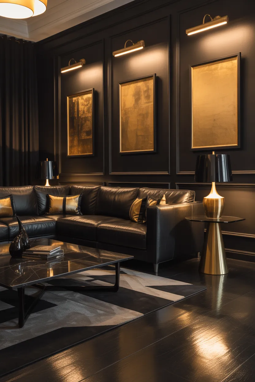 Masculine Living Room Ideas