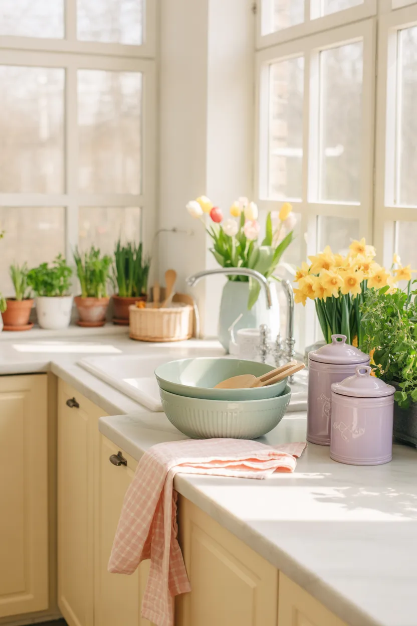Spring Kitchen Decor Ideas