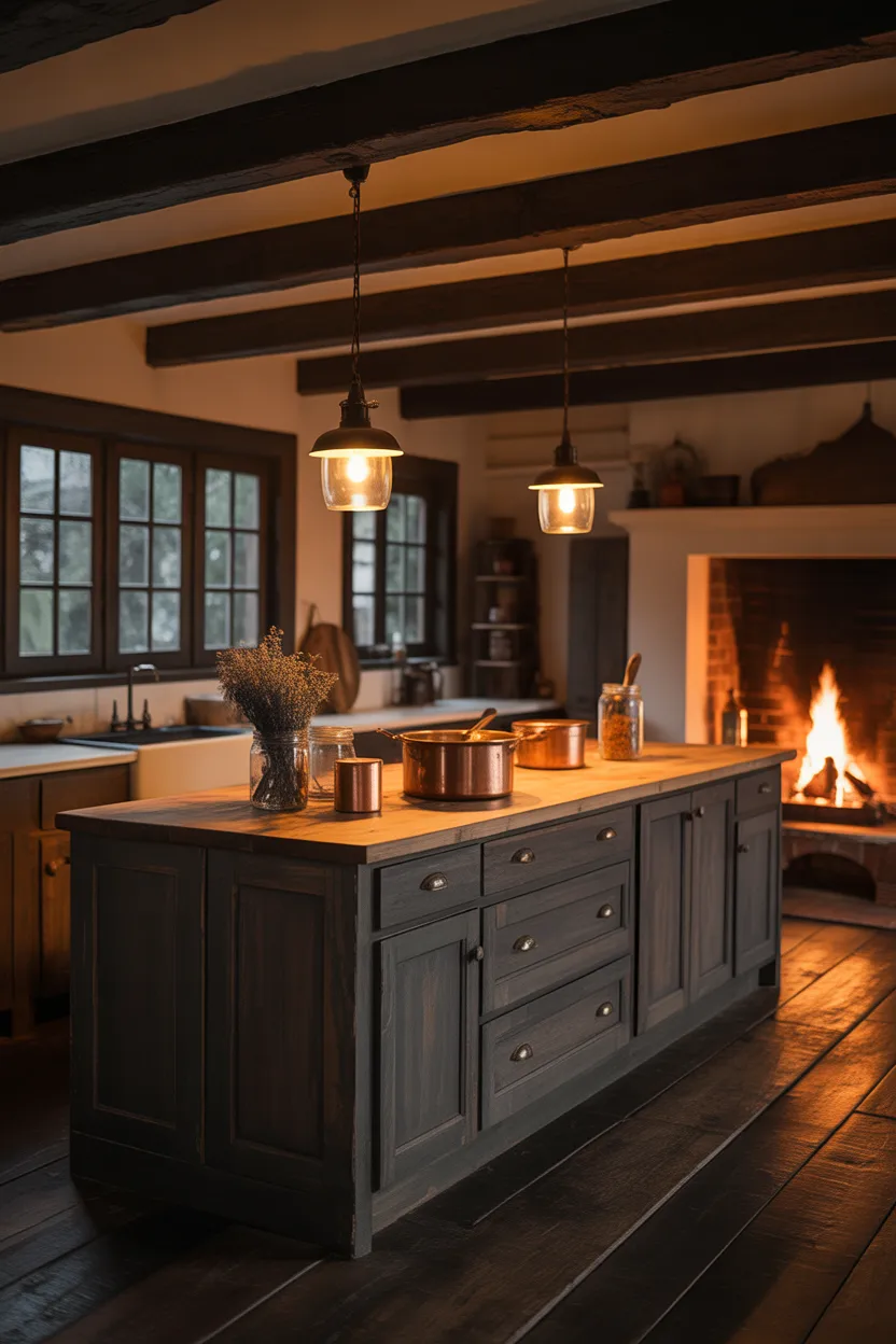 Moody Farmhouse Kitchen Ideas