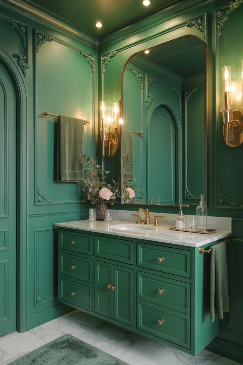 Green Bathroom Ideas