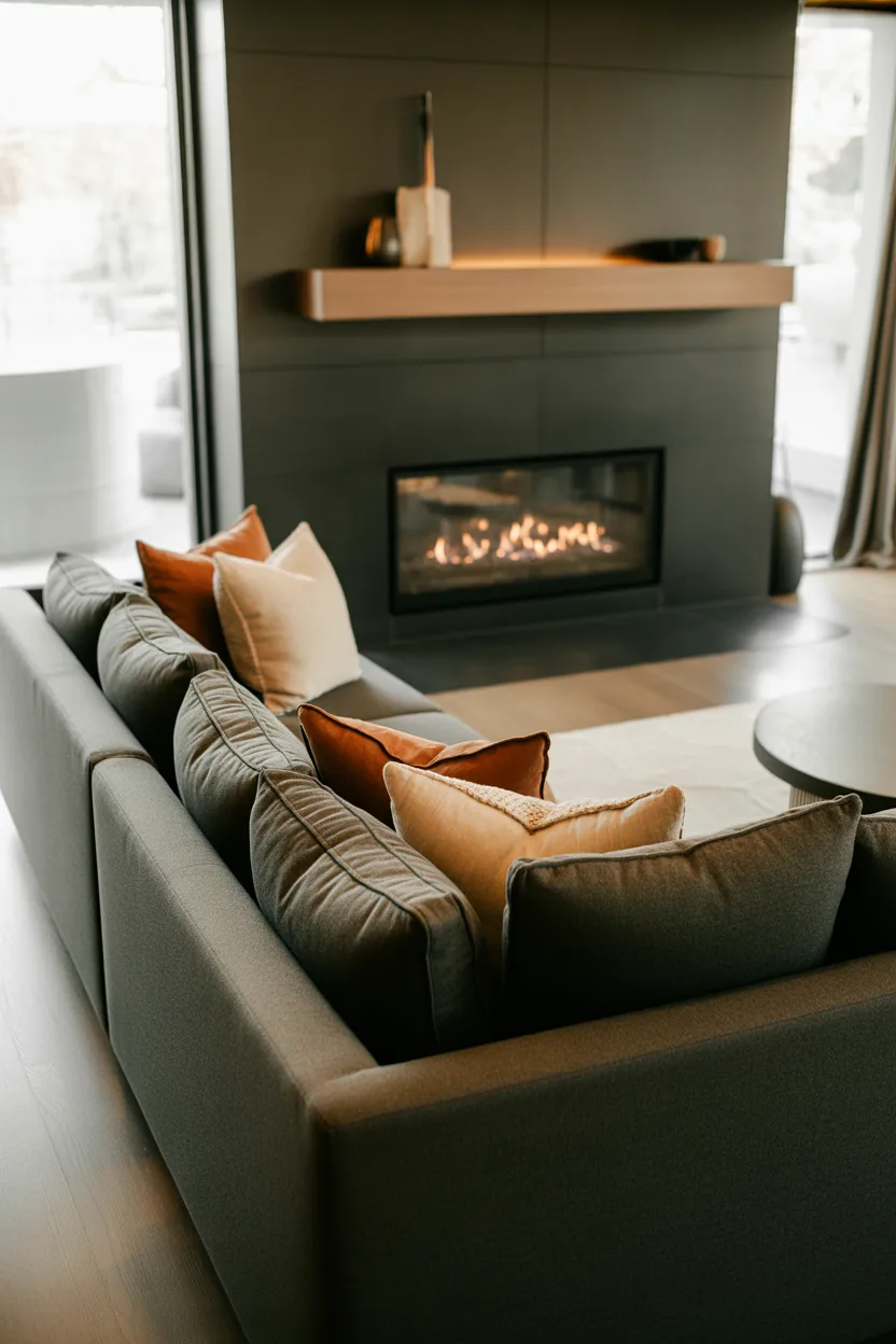 Corner Fireplace Ideas