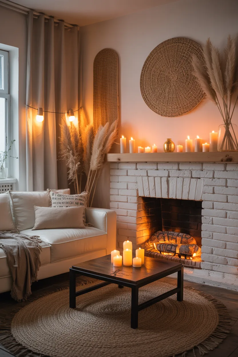 Cozy Boho Living Room Ideas