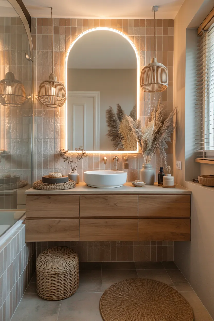 Boho Style Bathroom Ideas