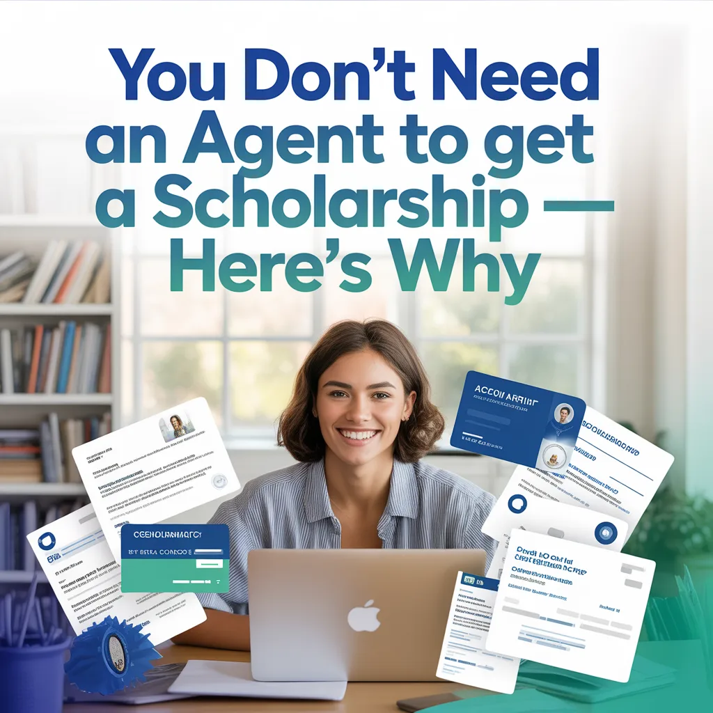 You Don’t Need an Agent to Get a Scholarship — Here’s Why