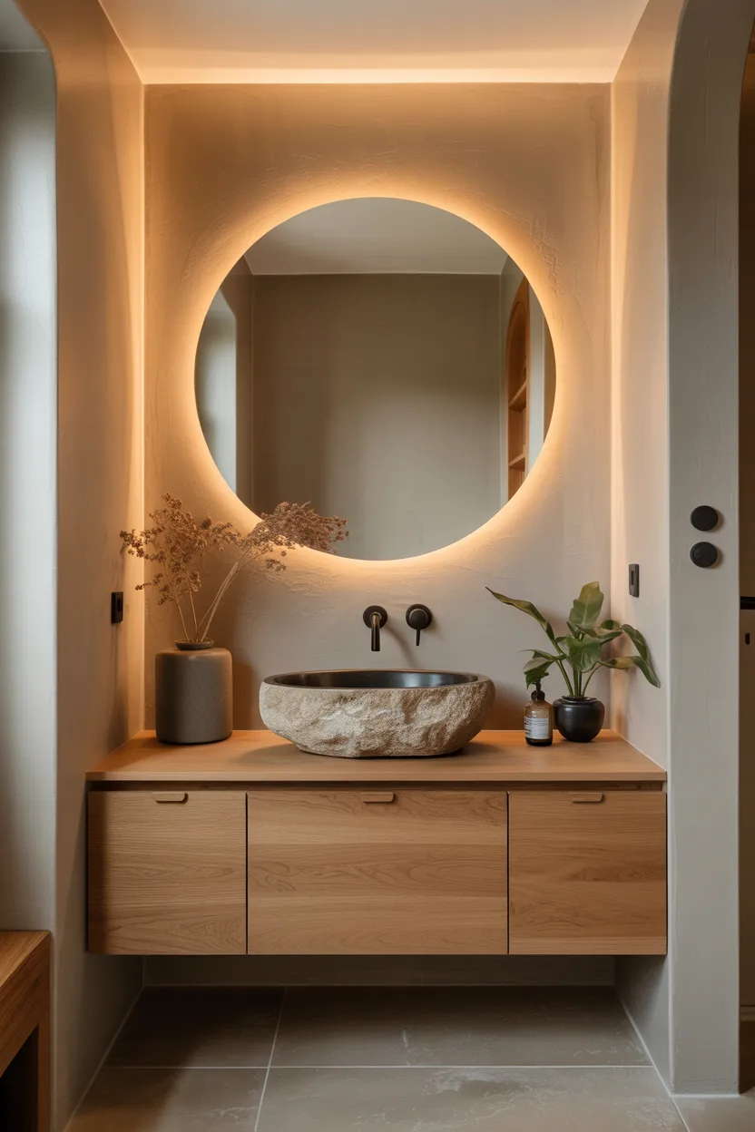 Japandi Bathroom Ideas