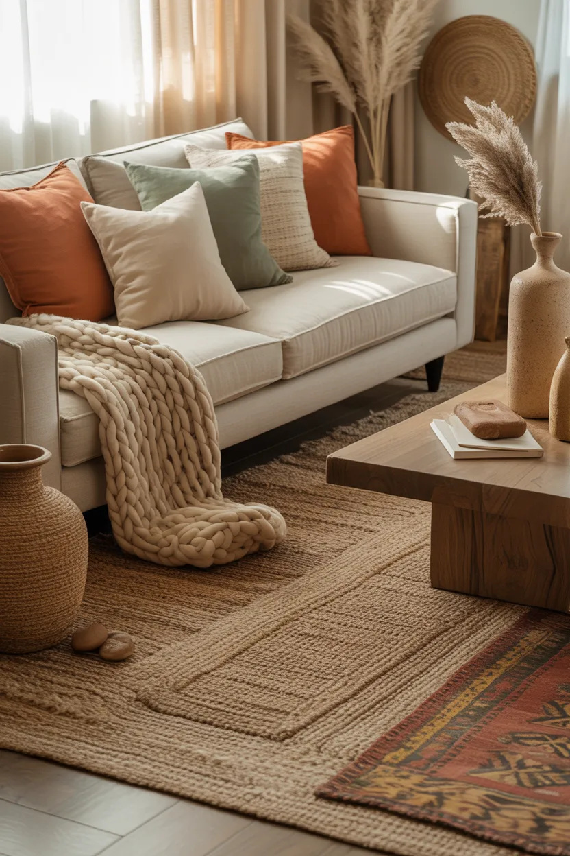Cozy Earthy Living Room Ideas