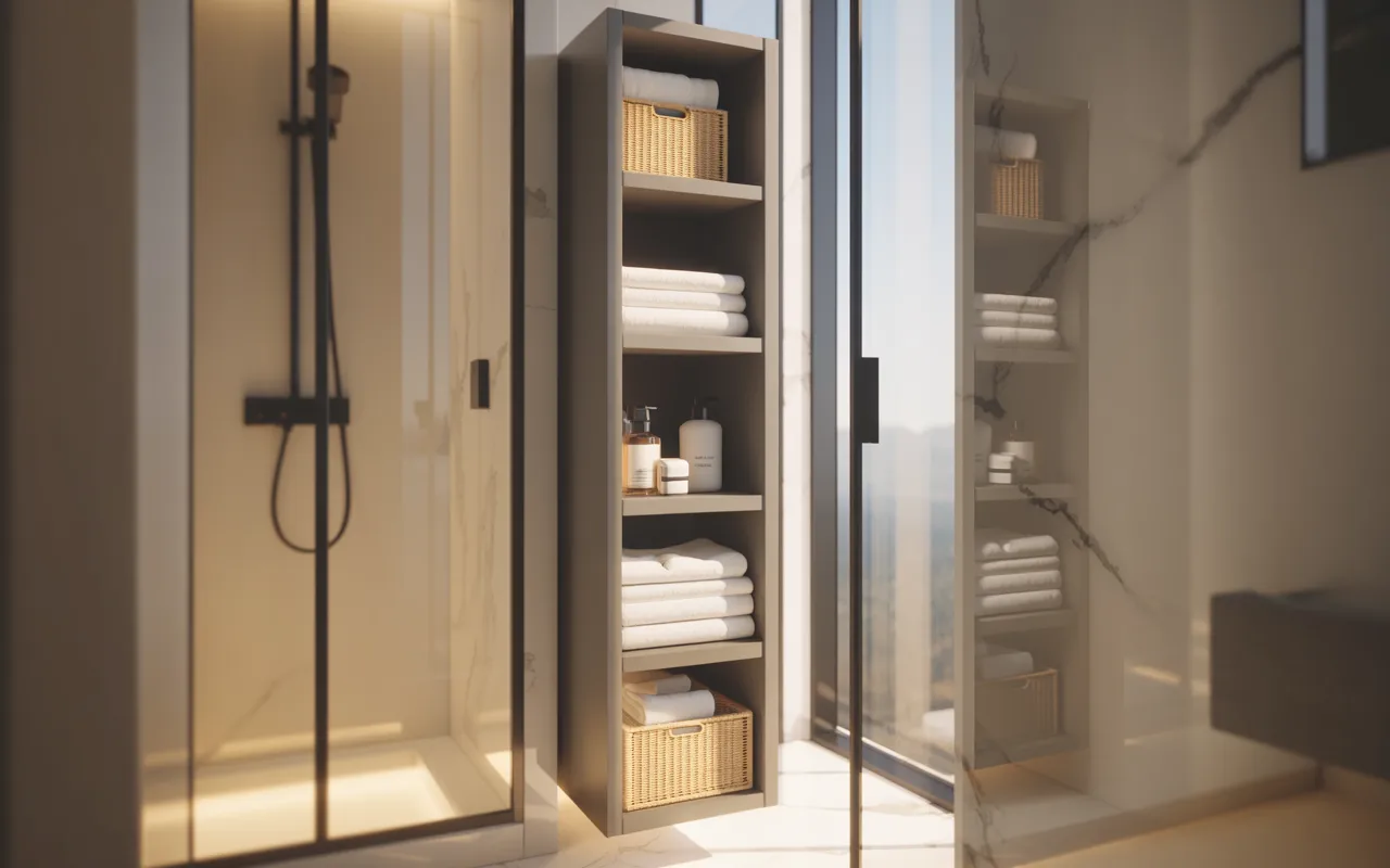 Tall Linen Cabinet