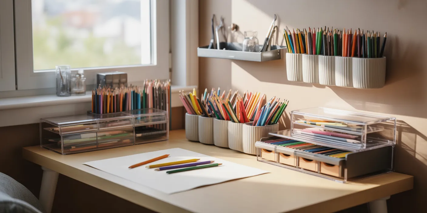 What Are the Best Pencil Storage Ideas for Small Spaces?