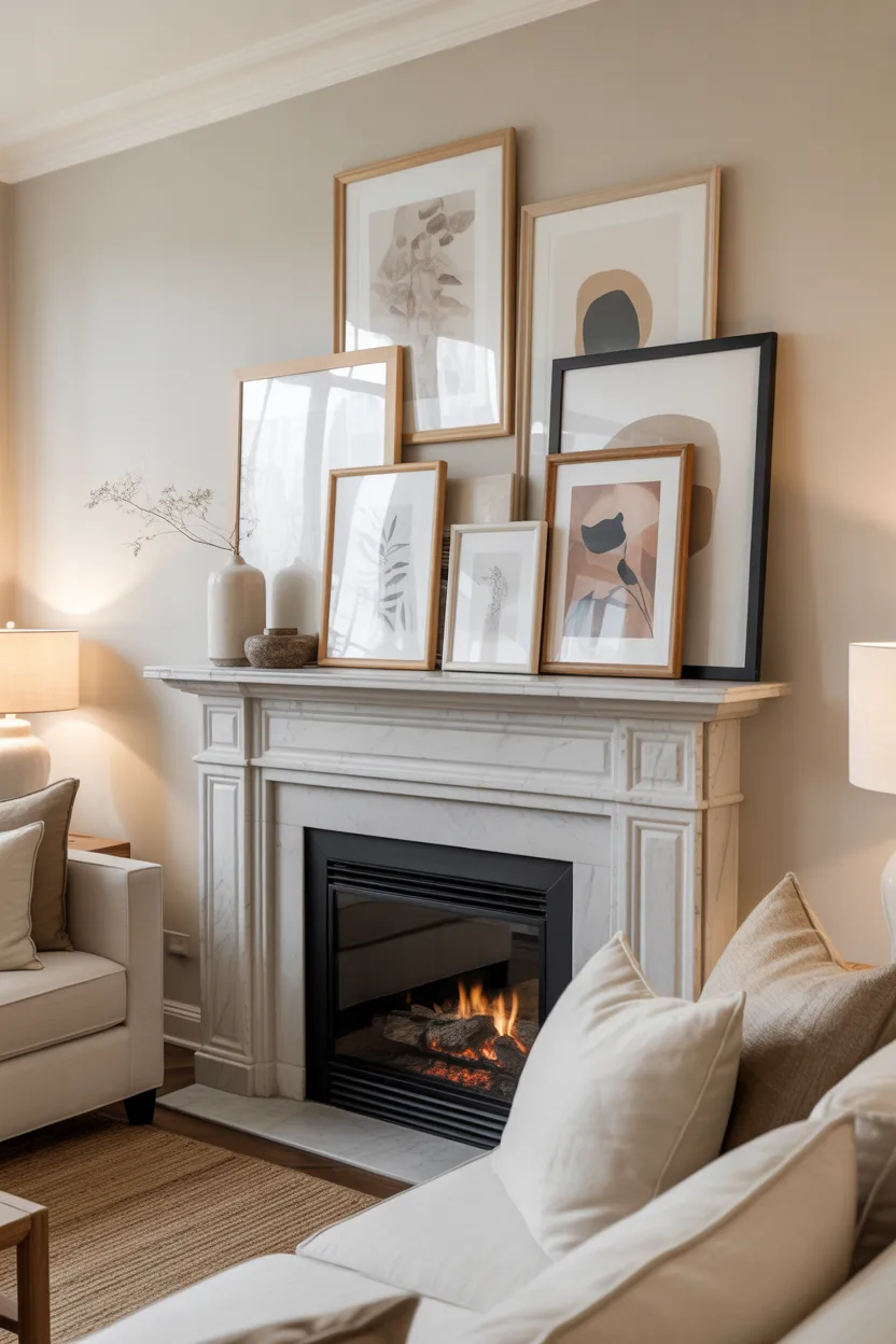 Fireplace Mantel Decor Ideas