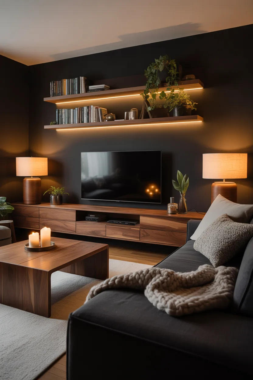 Moody Living Room Decor Ideas
