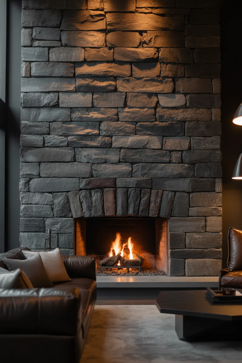 Stone Fireplace Ideas