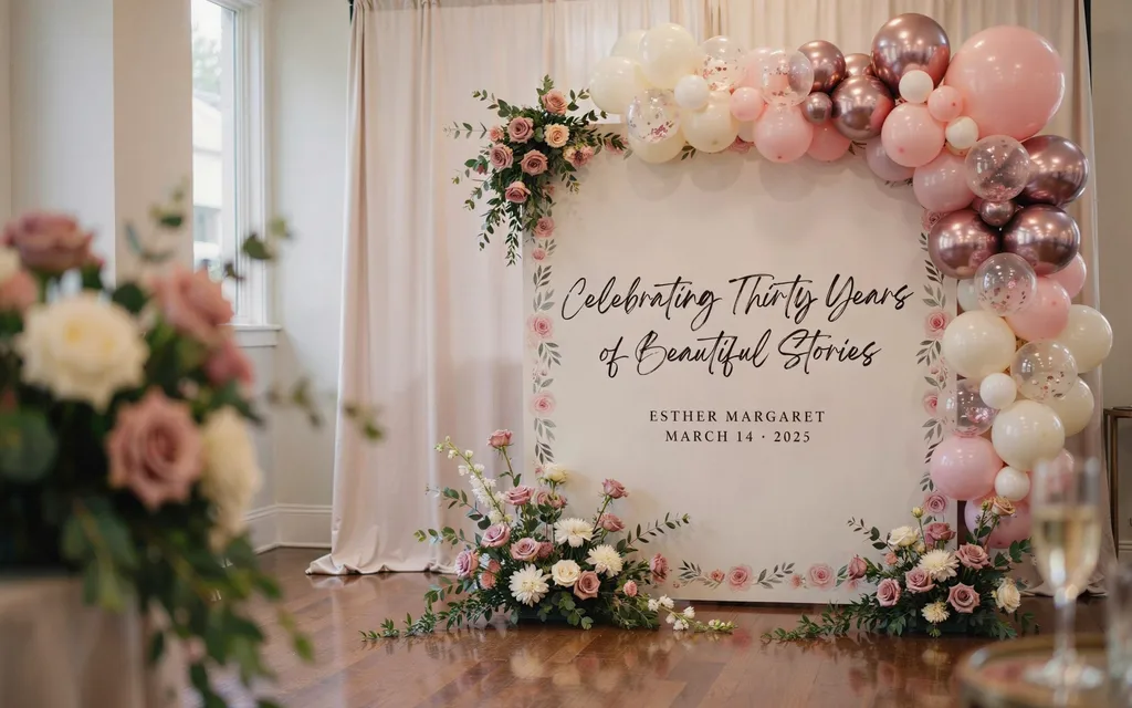 Story Wall Backdrop