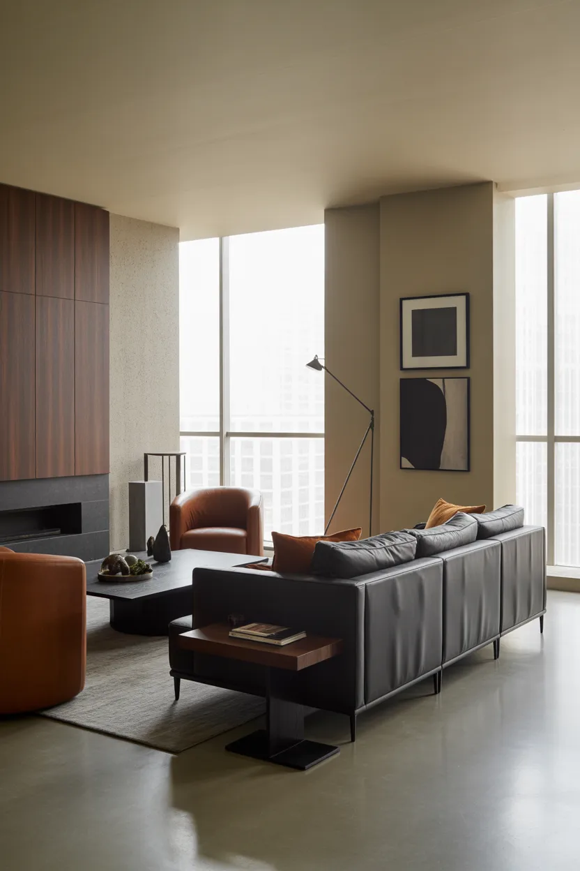 Masculine Living Room Ideas