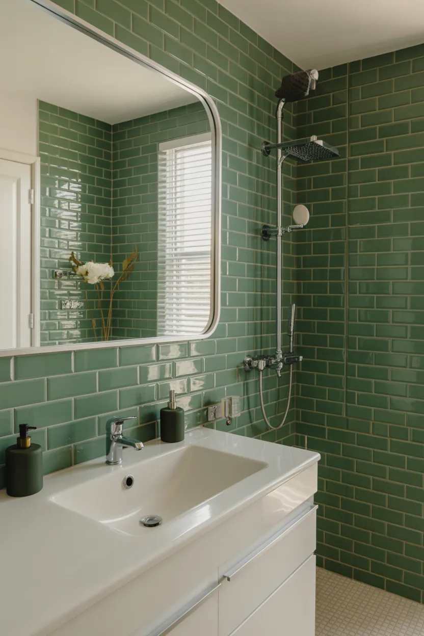 Green Bathroom Ideas