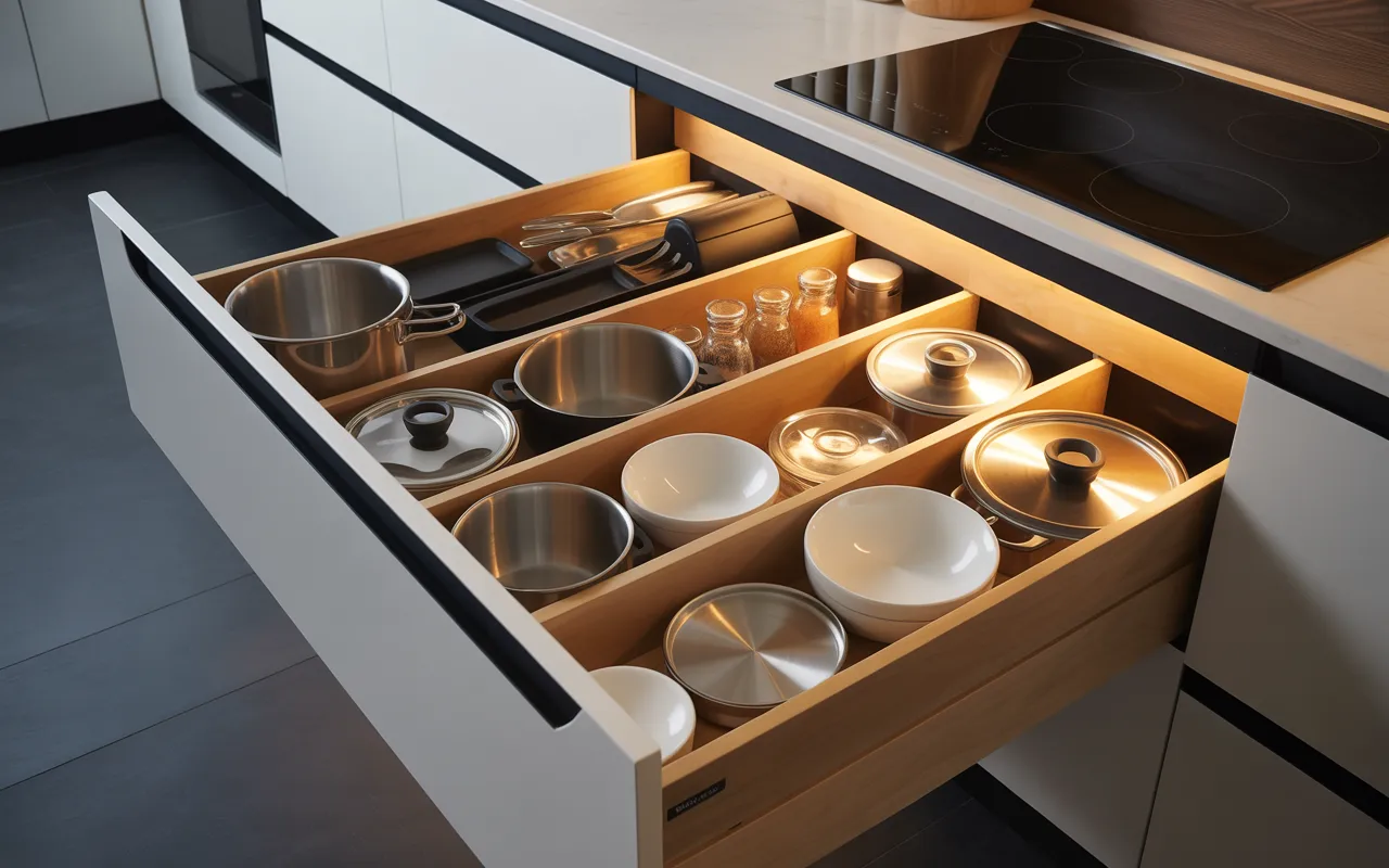 Deep Drawer Storage