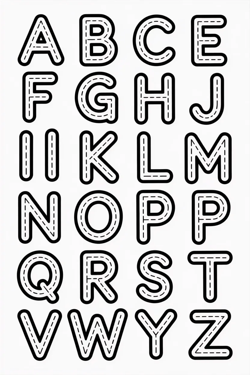 alphabets tracing worksheets free printable