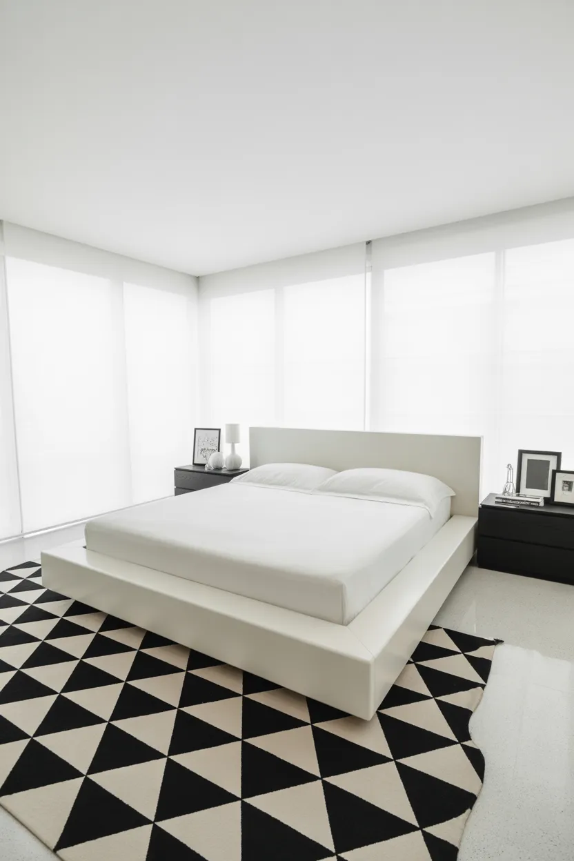 Black and White Bedroom Ideas