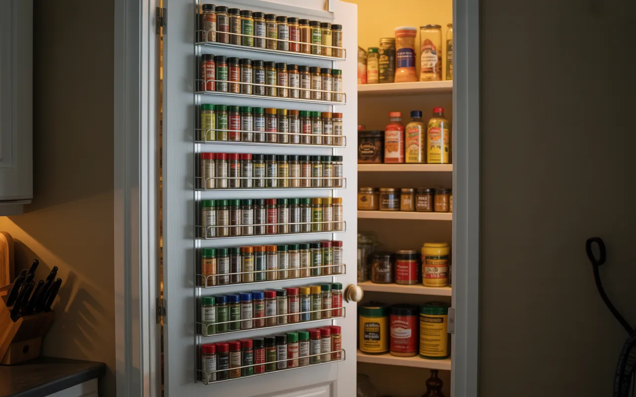 Door Spice Racks