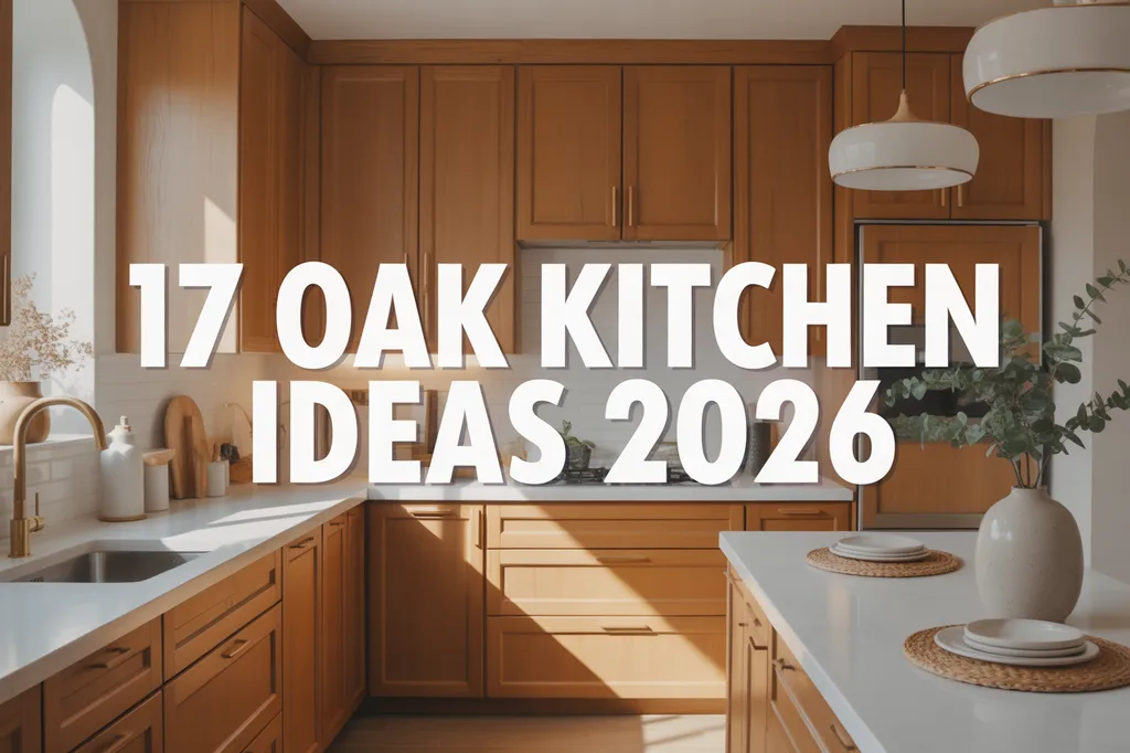 Oak Kitchen Ideas 2026: Modern & Natural Designs