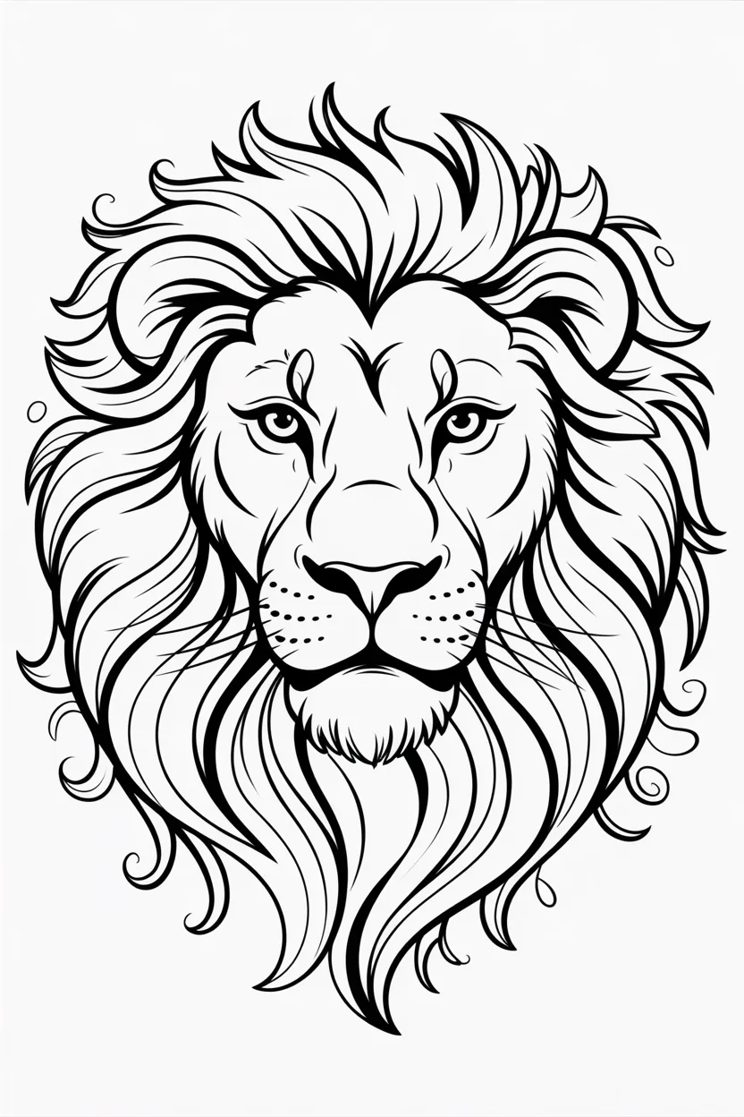lion coloring pages free printable