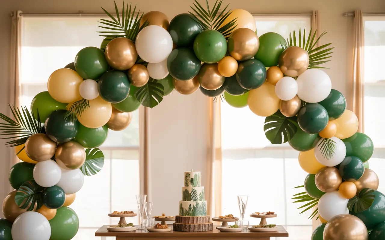 Jungle Balloon Arch
