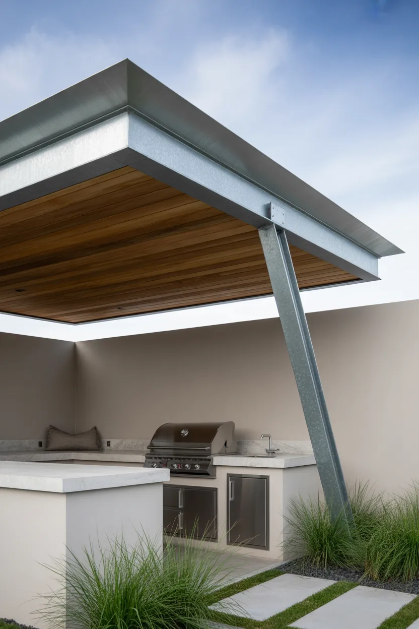 How to Build a Covered Outdoor BBQ Area Without Leaks