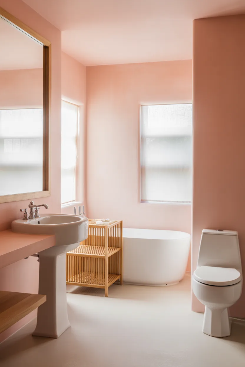 Pink Bathroom Ideas