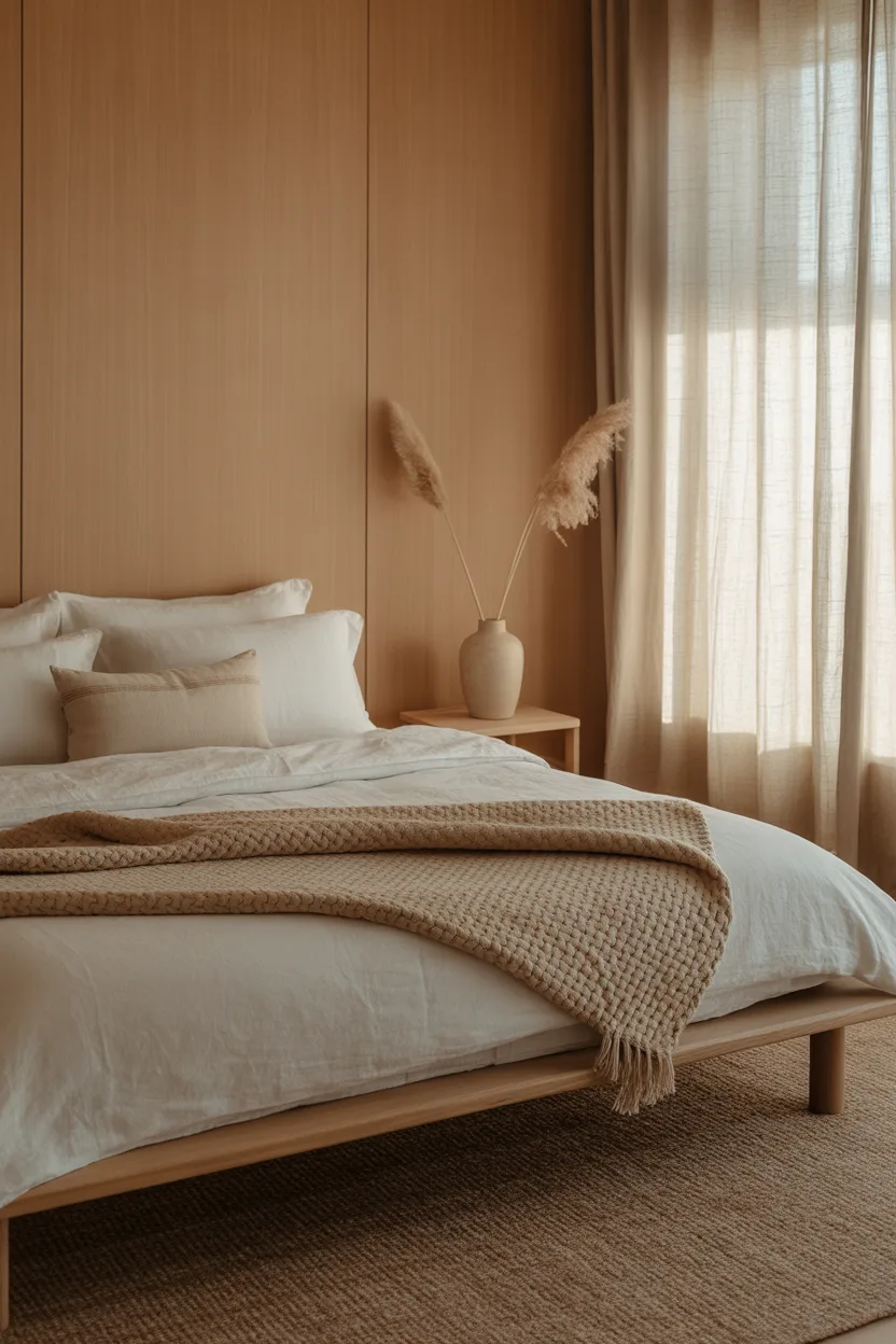 Japandi Bedroom Design Ideas