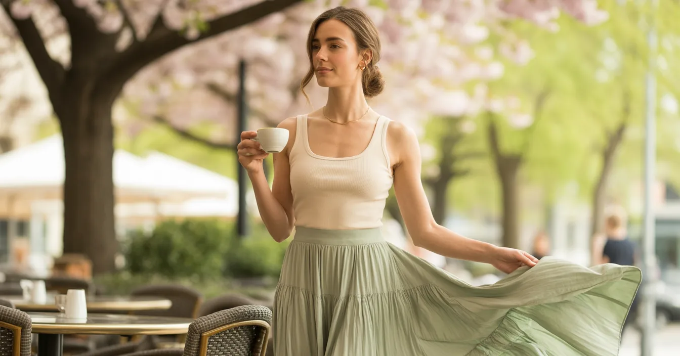 Tank Top with Maxi Skirt