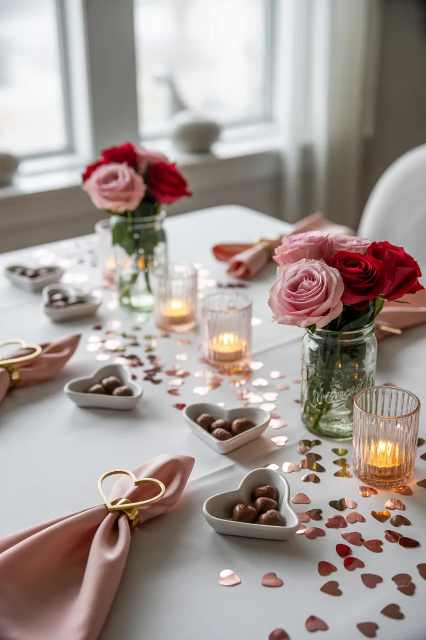 Valentine’s Day table settings 2026