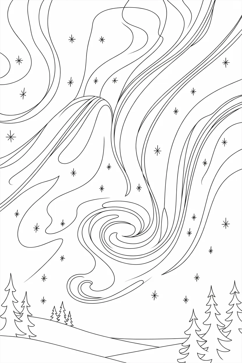 4 Aurora coloring pages free printable